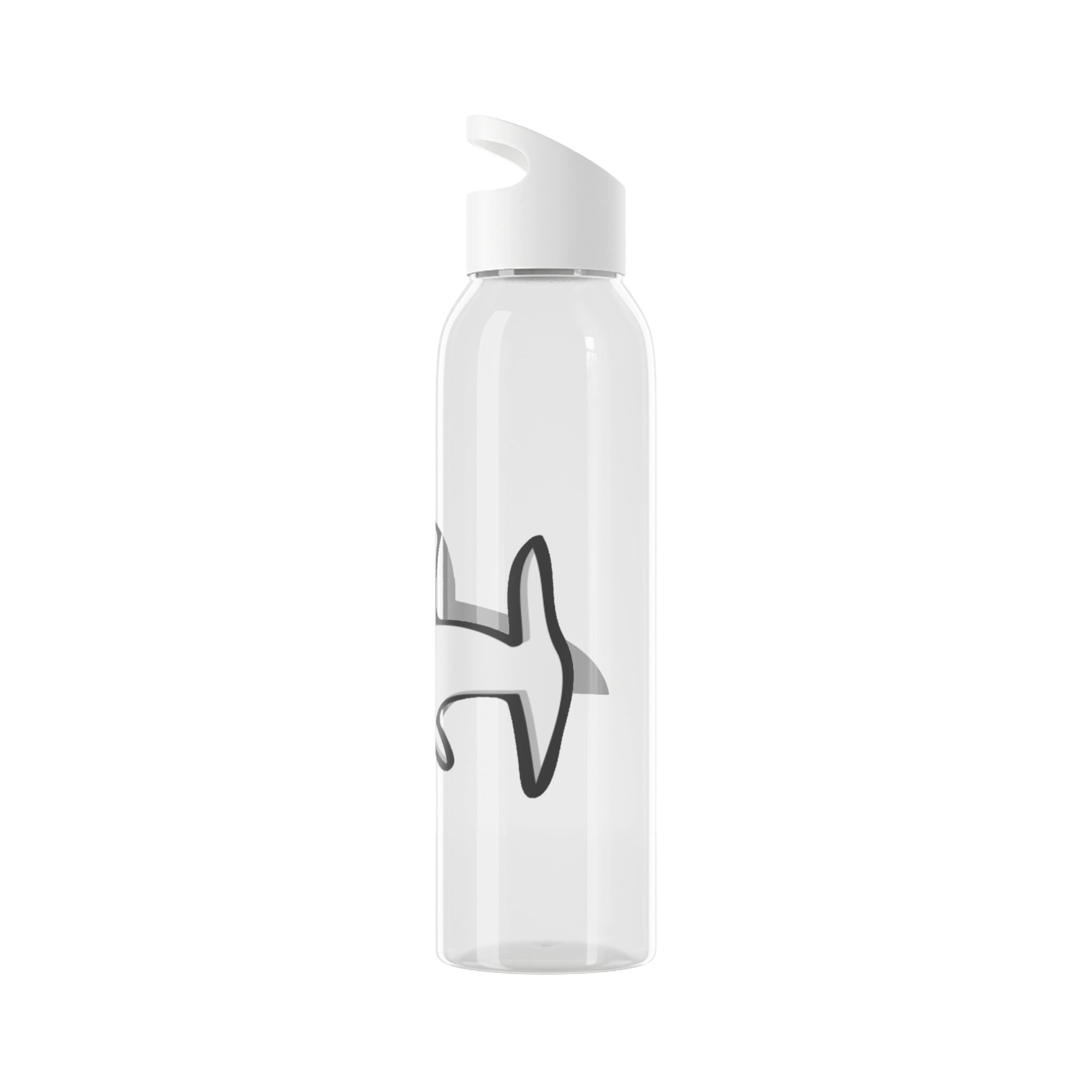 Habitat Graphic Clear Bottle